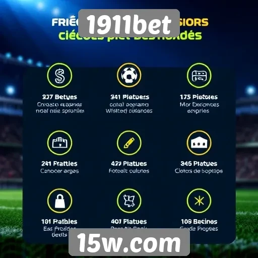 Funcionalidades principais do site 1911bet